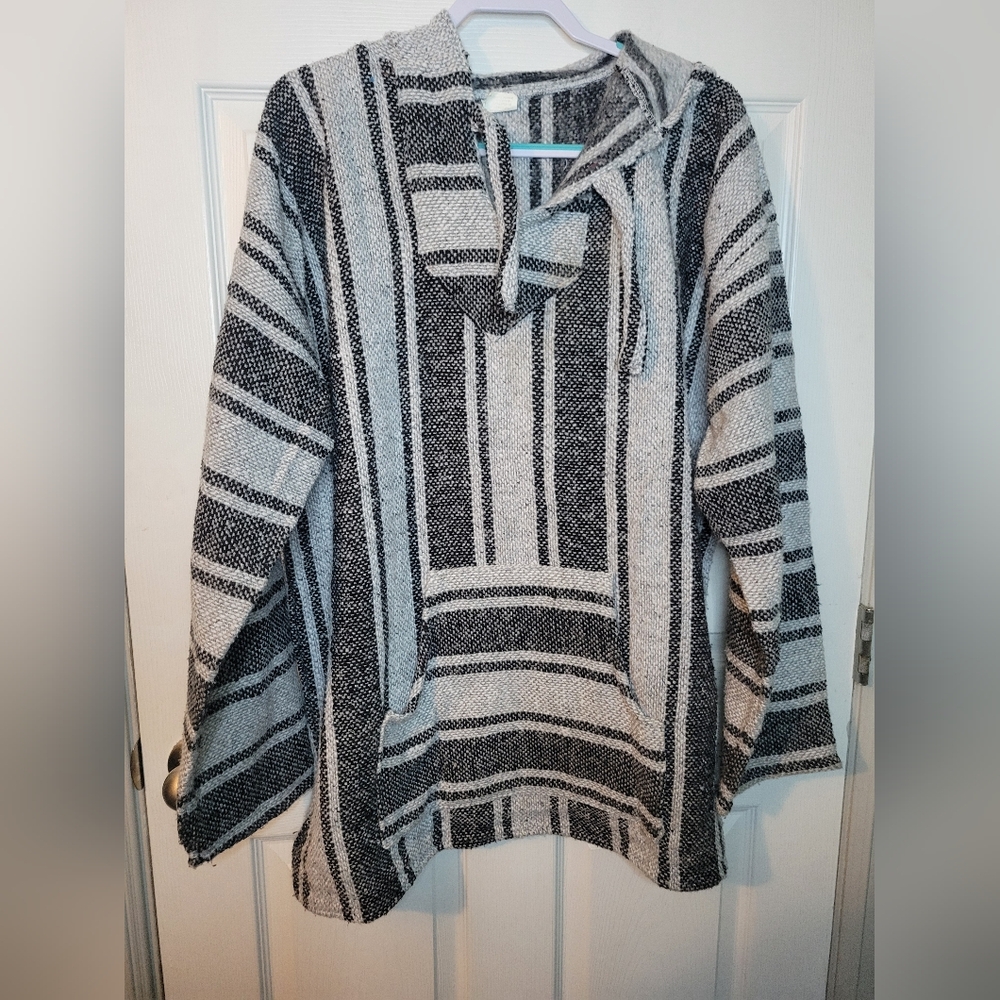 Mr Baja XXL Sweatshirt Hoodie Drug Rug Pullover Long Sleeve